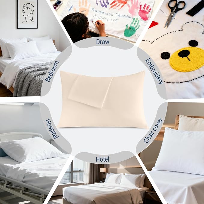 Pillowcases King 4 Pack, 20x36 Pillow Cases - Image 6