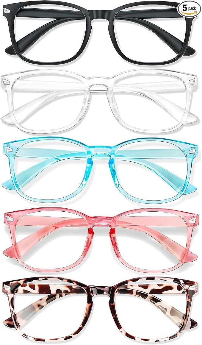 Blue Light Glasses for Woman Men | 99% Blue Light Blocking Glasses for Computer by Wintoo