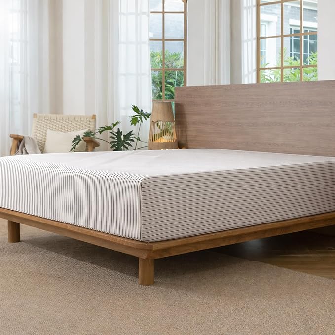 MooMee Fitted Bottom Sheet Only 100% Washed Cotton Linen Like Textured - Image 4