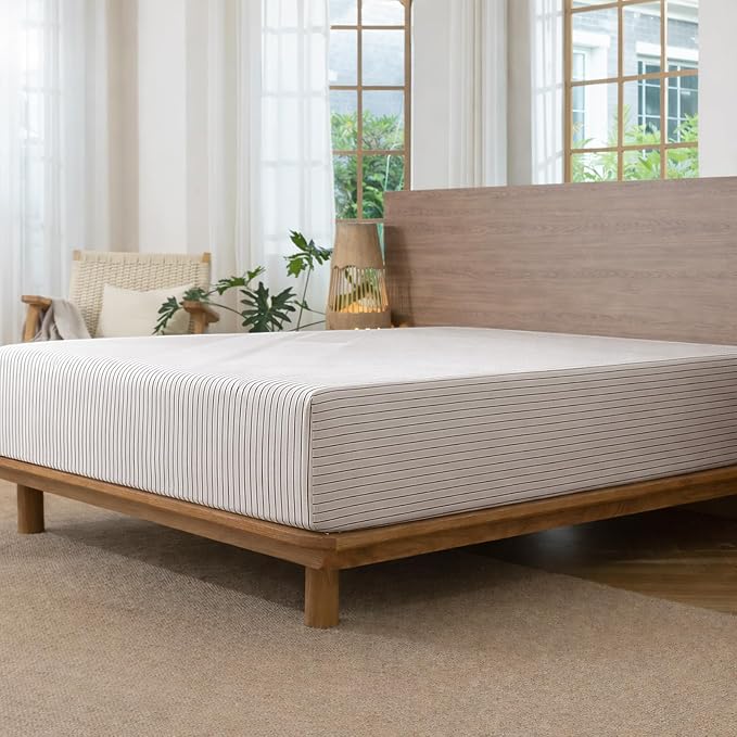 MooMee Fitted Bottom Sheet Only 100% Washed Cotton Linen Like Textured - Image 4