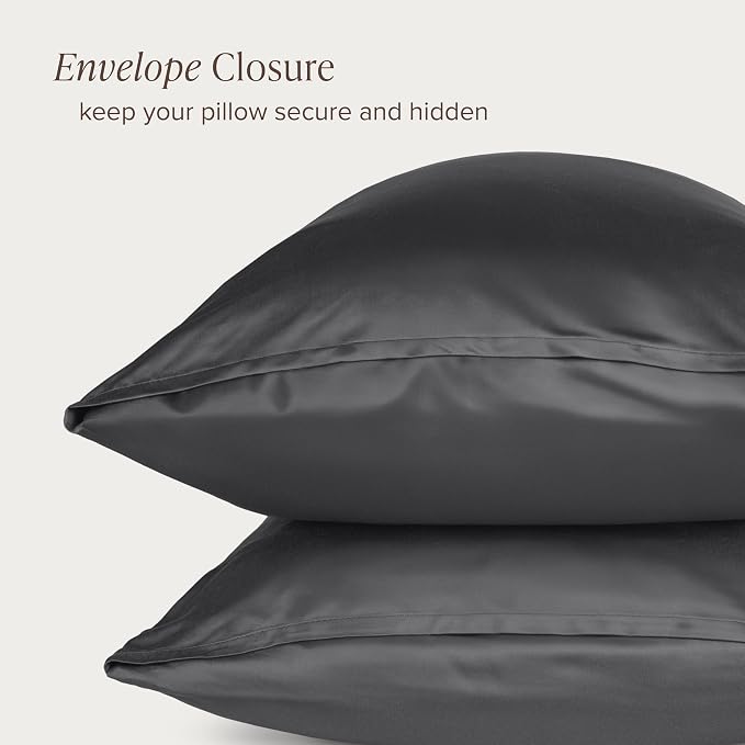 Bare Home 100% Rayon Made from Bamboo Luxury Body Size Cooling Pillowcase - Image 5