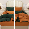 PURE ERA Jersey Knit Duvet Cover Set 100% T-Shirt Cotton Super Soft Comfy 3pc by PUREERA