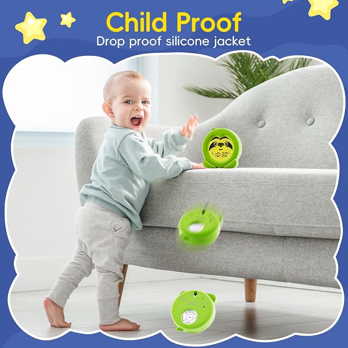 B&H Sleep Trainer Clock for Toddler - Image 9