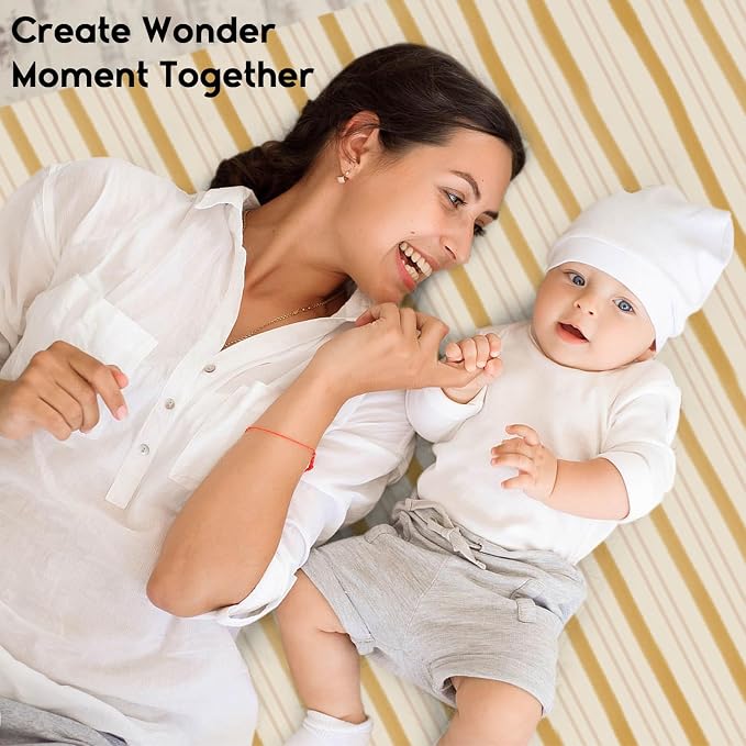 Yoofoss Baby Crib Sheets for Boys Girls, Fitted Crib Sheet 2 Pack for Standard - Image 7