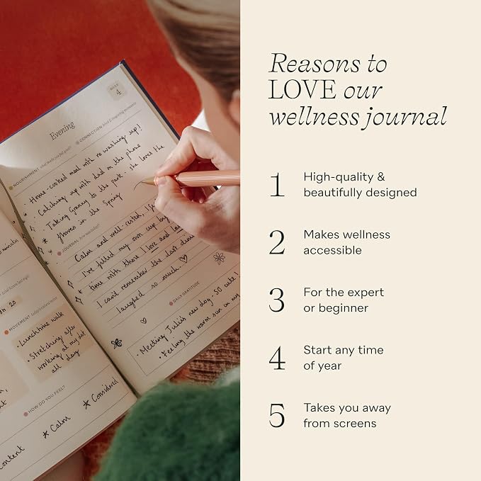 Papier Tulip Vase 12 Week Wellness Journal - Image 4