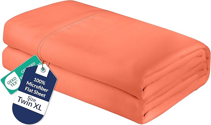 Royale Linens Twin XL Flat Sheet by ROYALELINENS