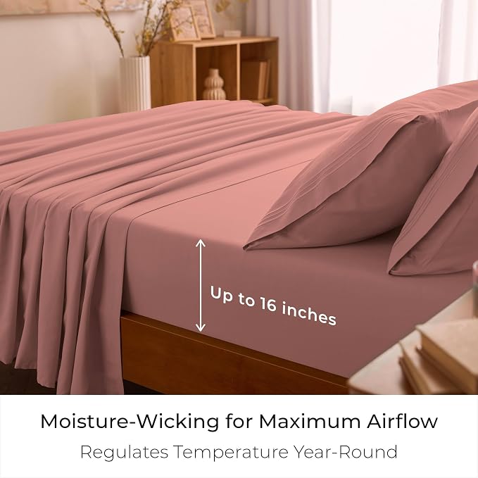 Mellanni California King Sheets Set - Image 4