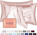 Silk Pillow Cases 2 Pack King Size by LYSHINSILKPILLOWCASES