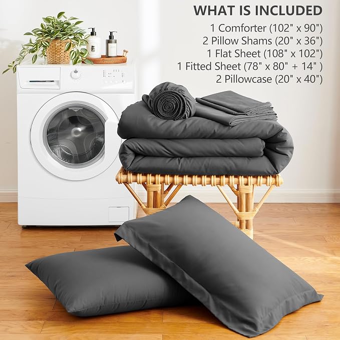 HIMEET King Size Comforter Set - Image 6