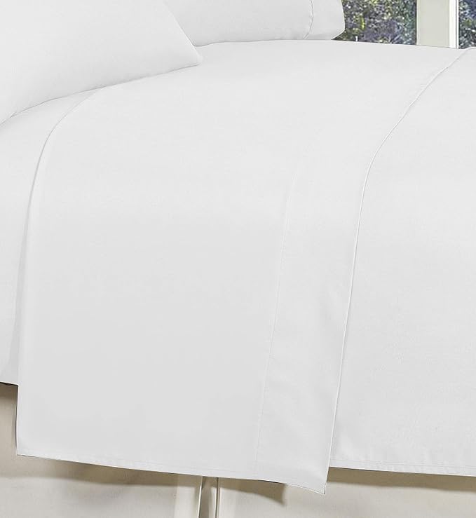 Elegant Comfort Premium Hotel Quality 1-Piece Flat Sheet, Luxury and Softest - Image 3