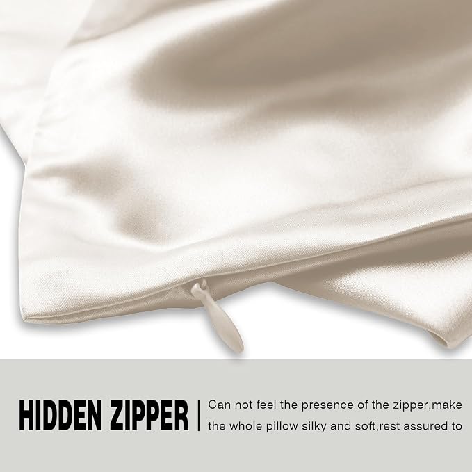 Natural Mulberry Silk Pillowcase - Image 4