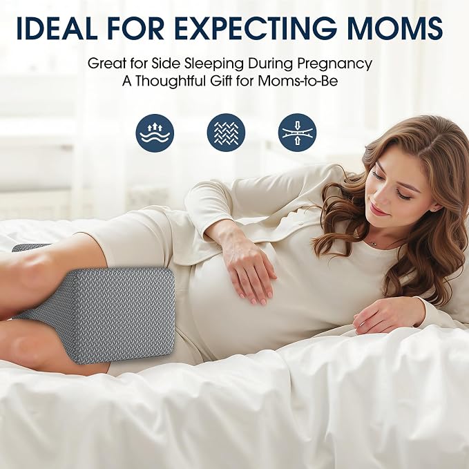 BlissTrends Memory Foam Knee Pillow, Knee Pillow - Image 7