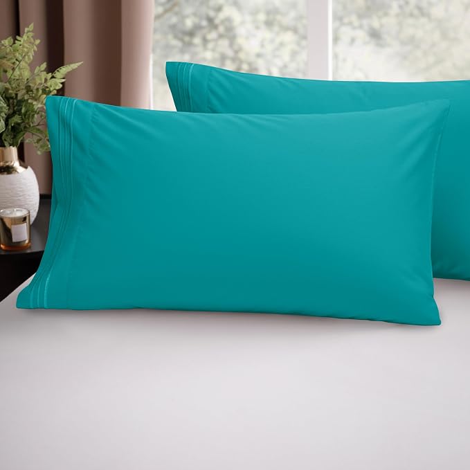 Elegant Comfort Luxury Ultra-Soft 2-Piece Pillowcase Set - Image 2
