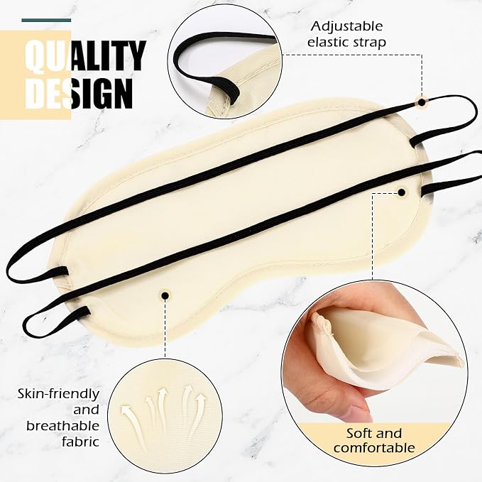 Tarpop 200 Pcs Eye Mask Sleeping Blindfold Eye Cover - Image 3