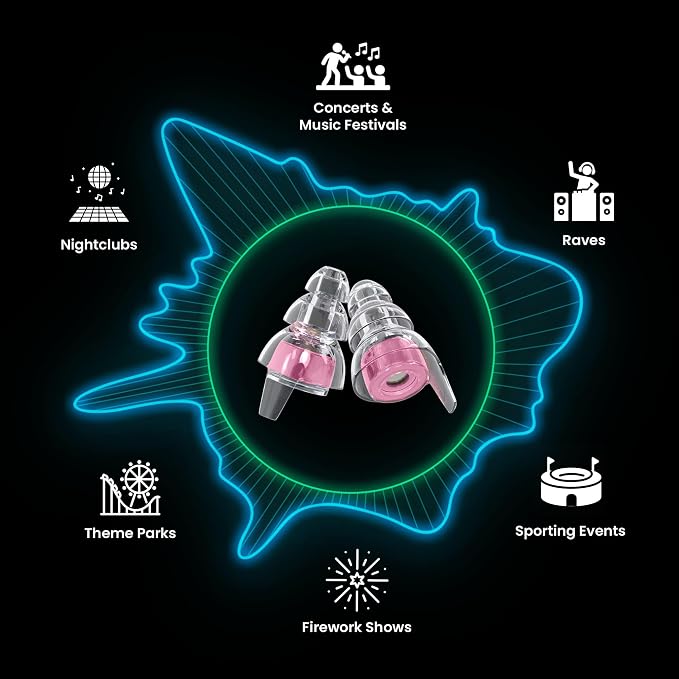 Eargasm High Fidelity Pink Earplugs - Image 7