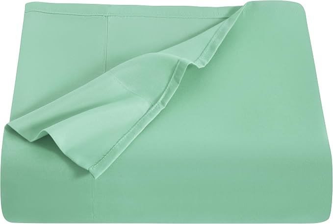 NTBAY Twin Extra-Long Flat Sheet Only by NTBAY