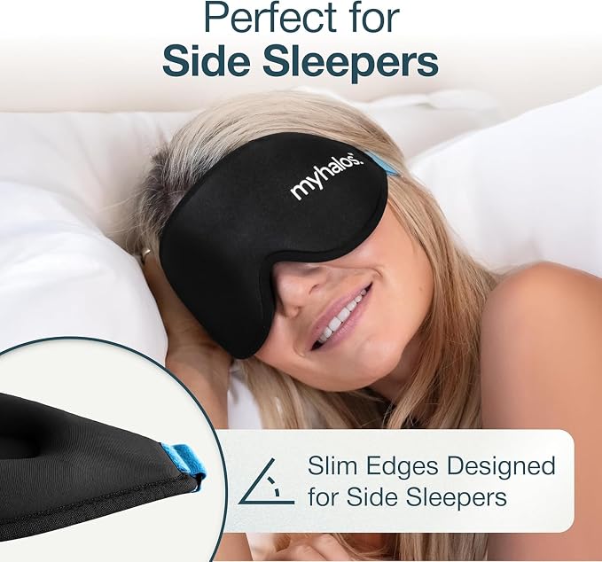 MyHalos® Sleep Mask – 3D Blackout Eye Mask - Image 3