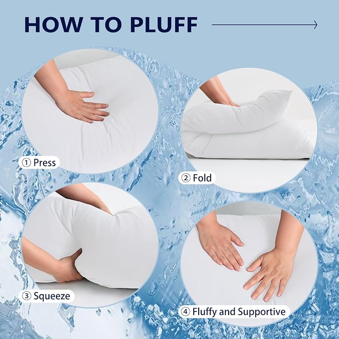 DOWNCOOL Large Body Pillow Insert - Image 6