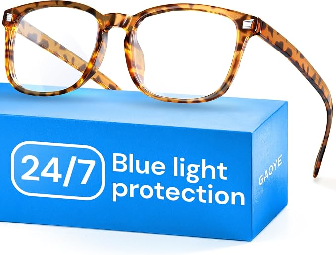Gaoye Tortoise Blue Light Glasses by Gaoye
