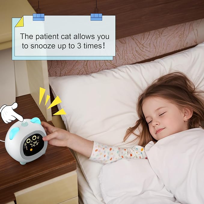 ANALOI Alarm Clock for Kids, Ok to Wake Clock for Kids - Image 3