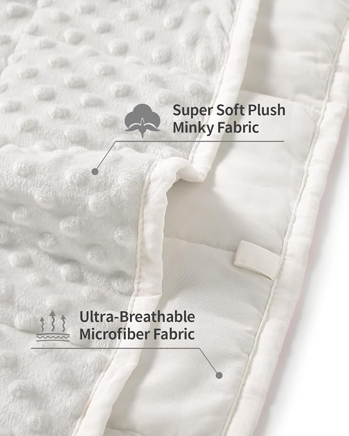 Mr. Sandman Weighted Blanket for Adults, Heavy Blanket for Woman, Man - Image 4