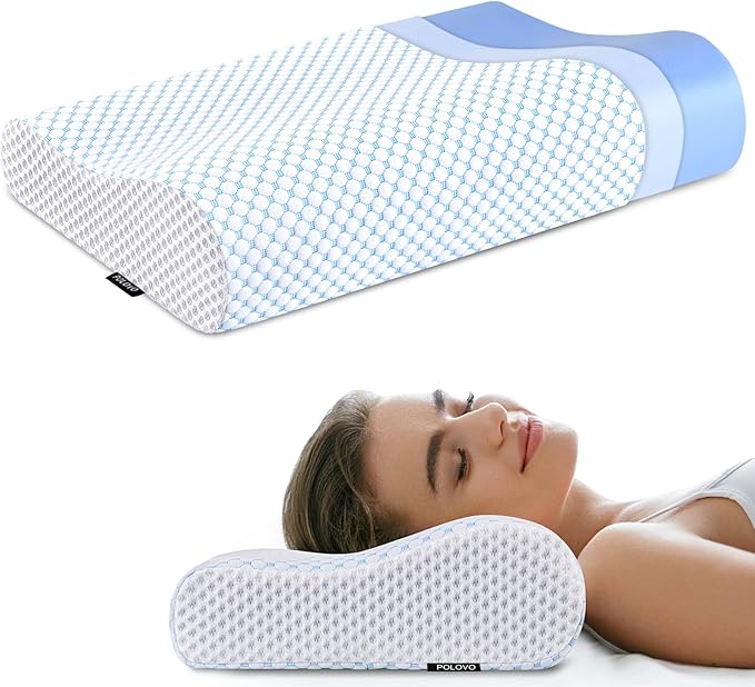 Memory Foam Pillows Neck Pillow by Polovo