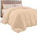 Utopia Bedding Twin Comforter Duvet Insert, Quilted Beige Comforter by UTOPIABEDDING