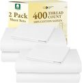 California Design Den 2-Pack Twin Size Bed Sheets Cotton by CaliforniaDesignDen