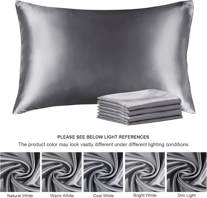 BEDELITE Satin Pillowcase for Hair and Skin, Super Soft Similar to Silk Pillow - Image 7