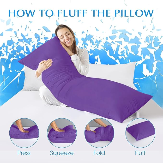 SHOUREN Cotton Body Pillow Insert - Image 6