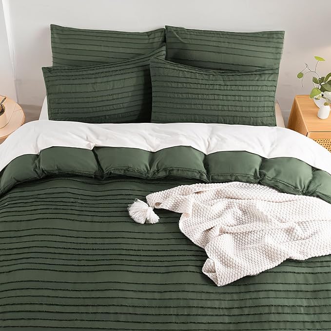 NEXHOME PRO Twin Duvet Cover, 2 Pieces Boho Tufted Duvet Cover Set, Soft and - Image 7