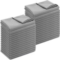 SmoothNovelty 30 Pack Twin Flat Sheets Bulk Soft Microfiber Massage Spa Bed by SmoothNovelty