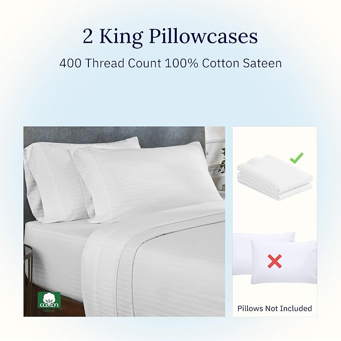 California Design Den King Size Pillowcase Set - Image 6