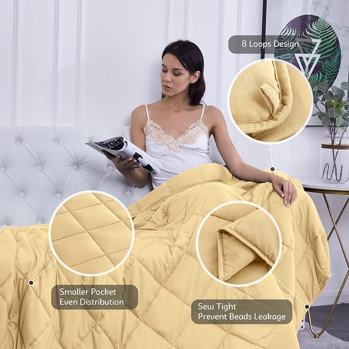 L'AGRATY Weighted Blanket - Image 4