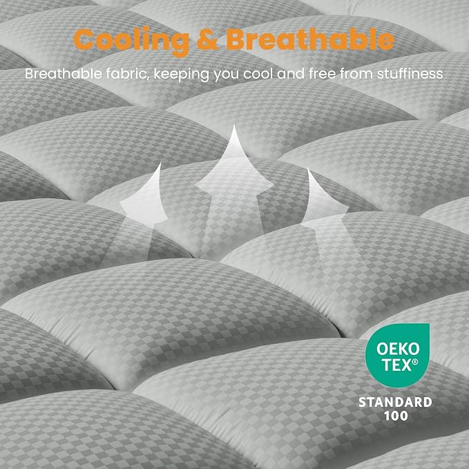 MATBEBY King Size Mattress Pad - Image 2
