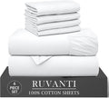 RUVANTI 6 Pcs Cotton Sheets by Ruvanti