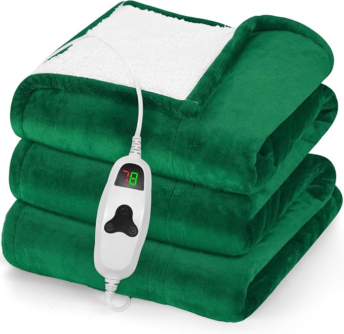 greenoak Heated Blanket Electric Twin 62"X84", Heating Blanket - Image 9