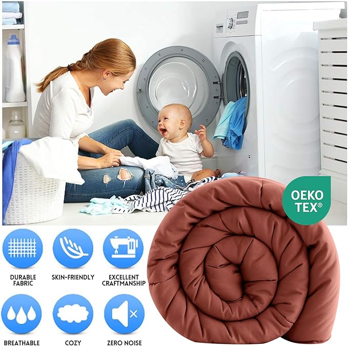 EASELAND King Size Down Alternative Comforter - Image 2