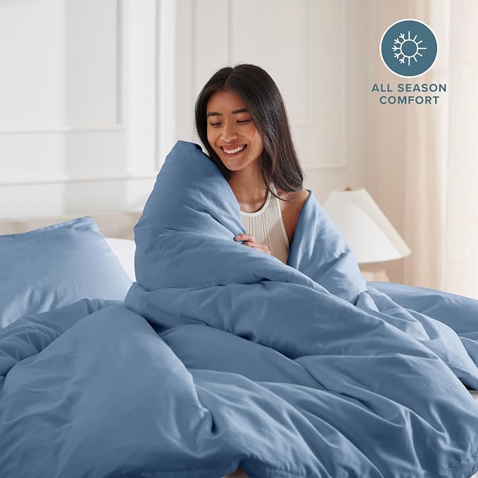 Bare Home Bedding Duvet Cover Queen Size - Image 3