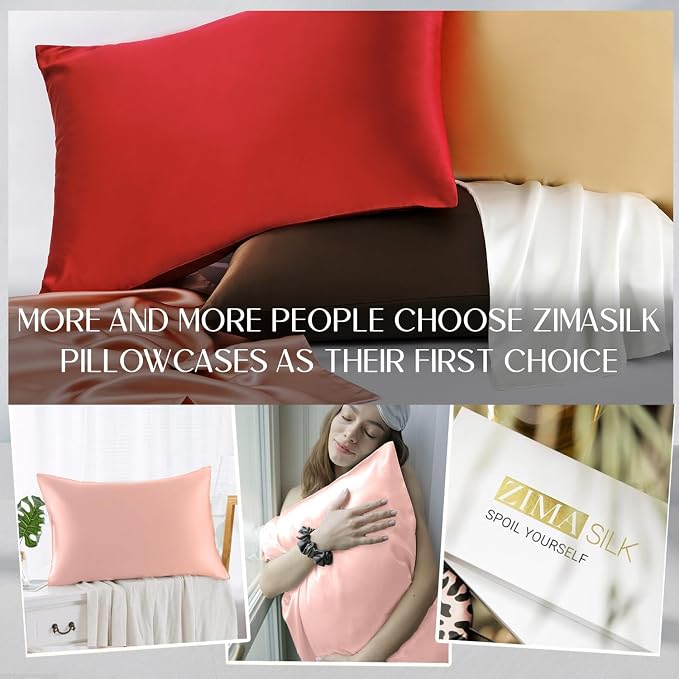 ZIMASILK 100% Pure Mulberry Silk Pillowcase - Image 6