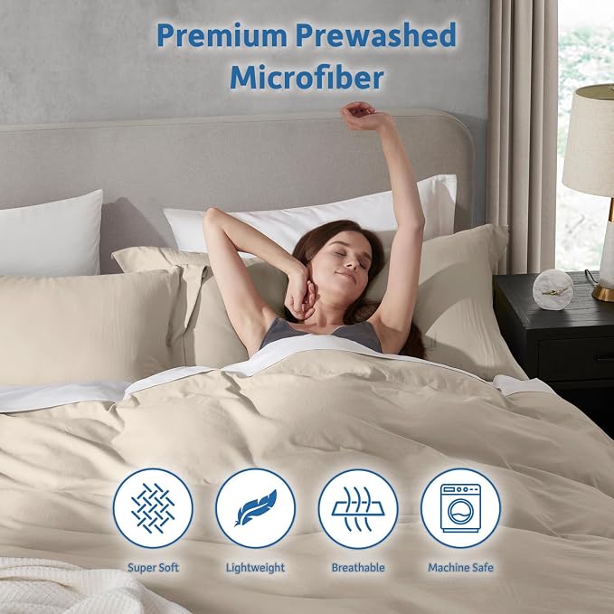 Nestl Linen Duvet Cover Full Size - Image 6