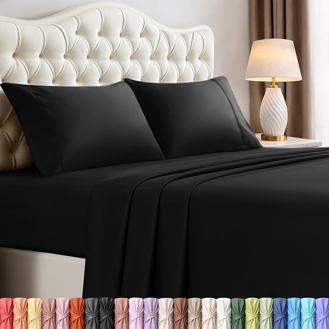 Utopia Bedding California King Size Sheet Set – 4 Piece Bed Sheets, Soft and by UTOPIABEDDING
