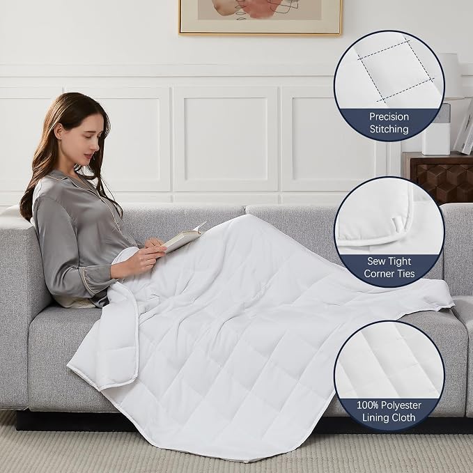 CuteKing Weighted Blanket for Adults: Weighted Blanket - Image 6