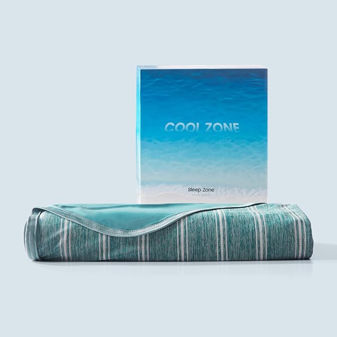 SLEEP ZONE Cooling Blankets for Hot Sleepers, Summer Blanket Thin Lightweight - Image 6