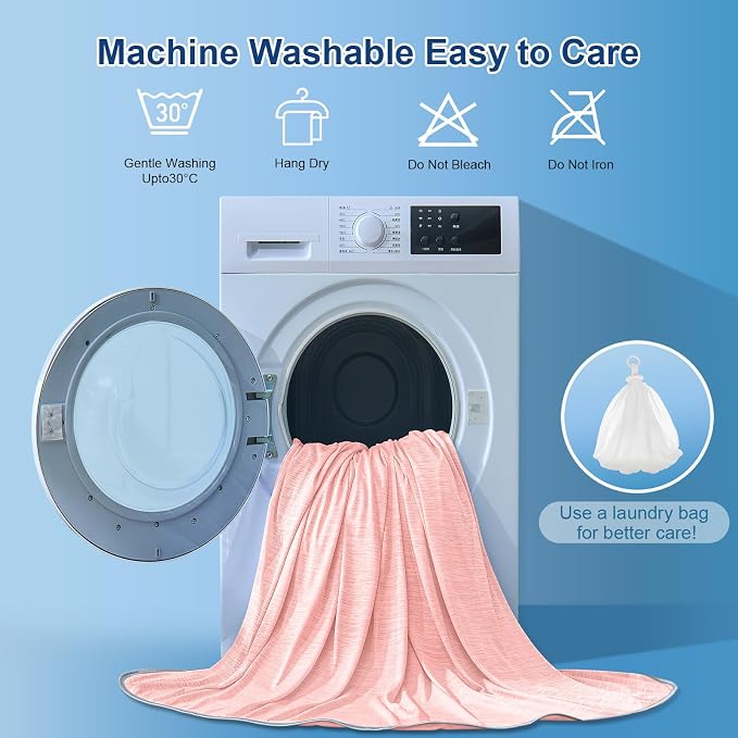 KMUSET Cooling Blanket Twin XL, Double Sided Summer Cooling Blankets - Image 7
