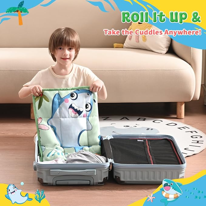 anfie Weighted Lap Pad 2 Pounds, Weighted Blanket Kids Cooling Blanket - Image 5