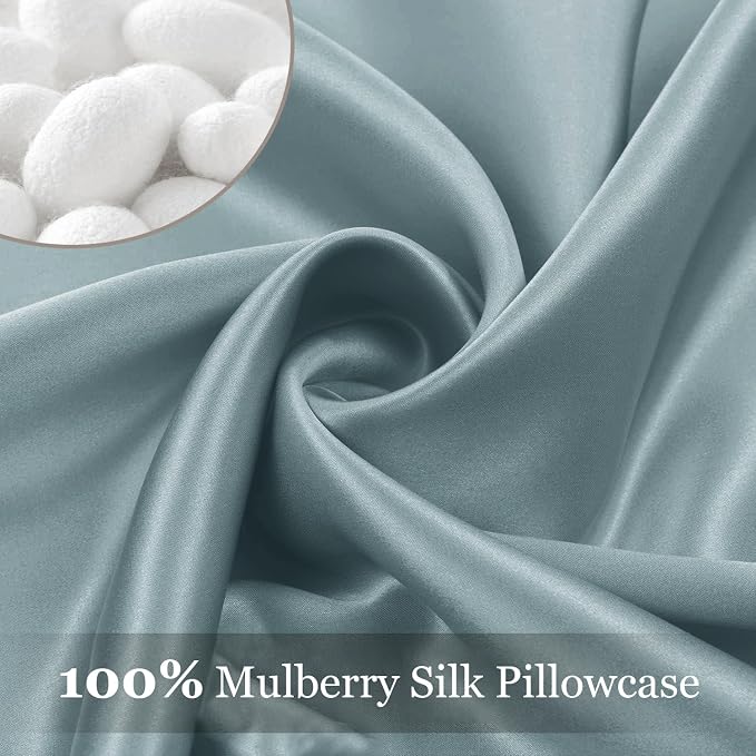 Adubor Mulberry Silk Pillowcase Silk Pillow Cases - Image 3