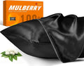 100% Mulberry Silk Pillowcase for Hair and Skin, 22 Momme Pure Natural Silk by JJIMOO