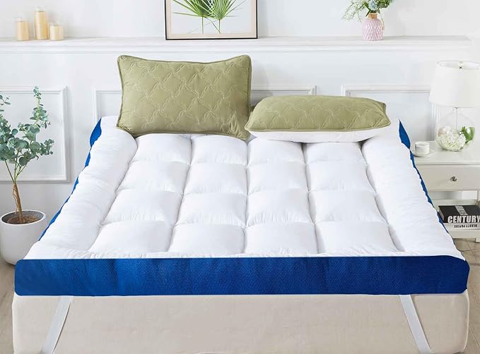 WhatsBedding 5 Inch Twin Mattress Topper - Image 8