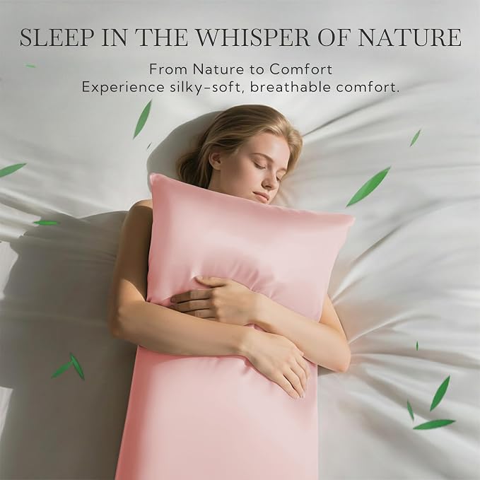 MR&HM Standard Pillow Cases Set of 2, Cooling Pillow Case - Image 2